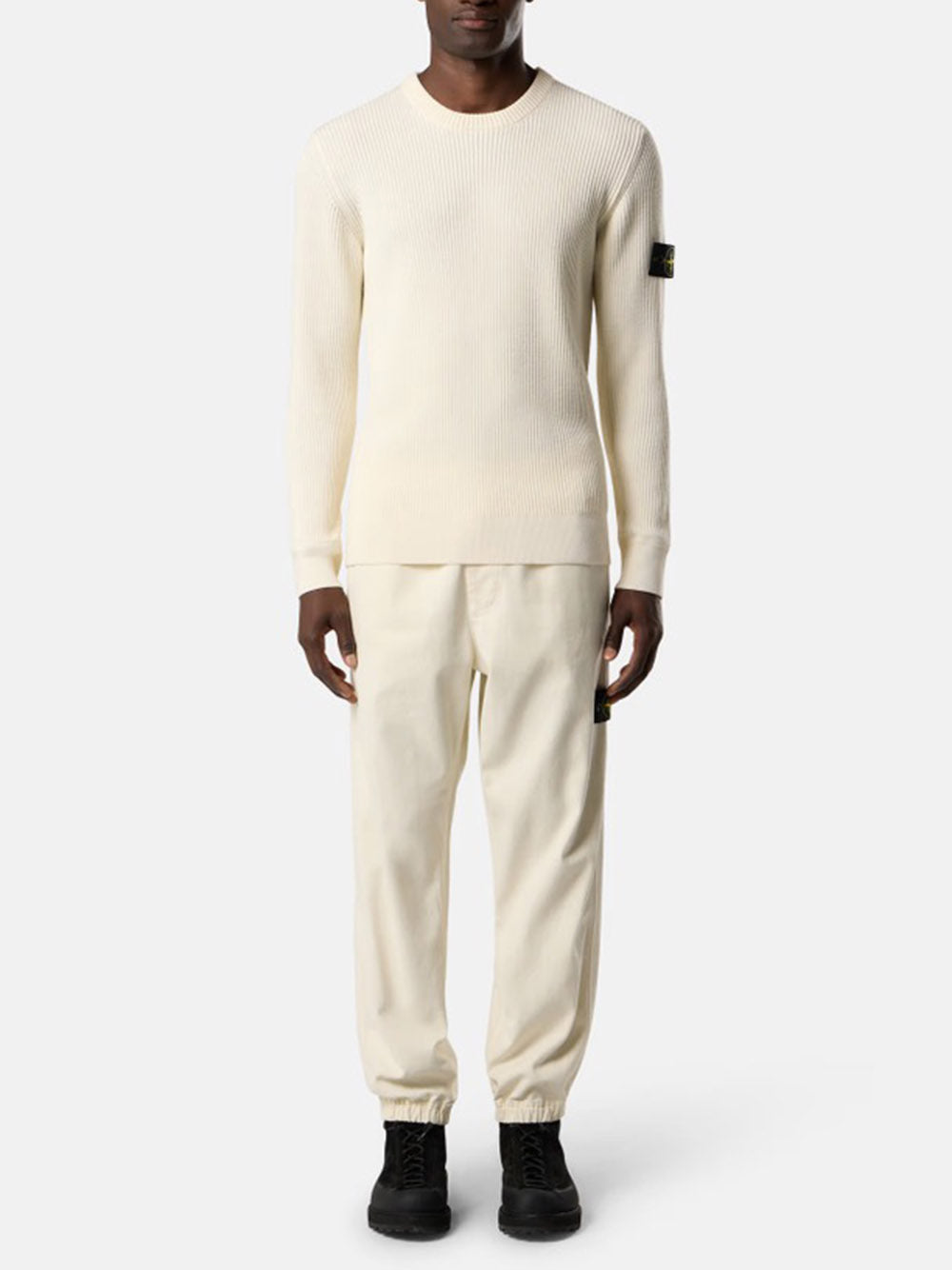 STONE ISLAND-FULL RIB RWS WOOL-