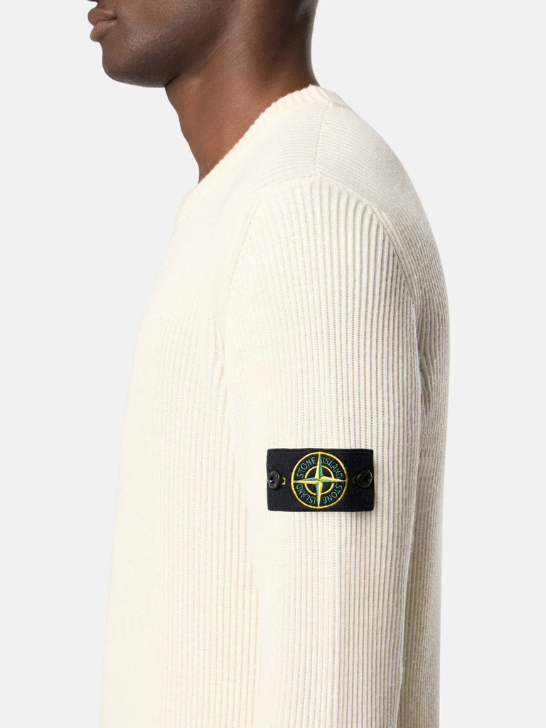 STONE ISLAND-FULL RIB RWS WOOL-