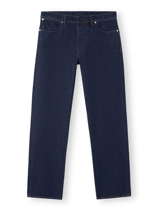 STONE ISLAND-INDIGO DENIM-RINSED-