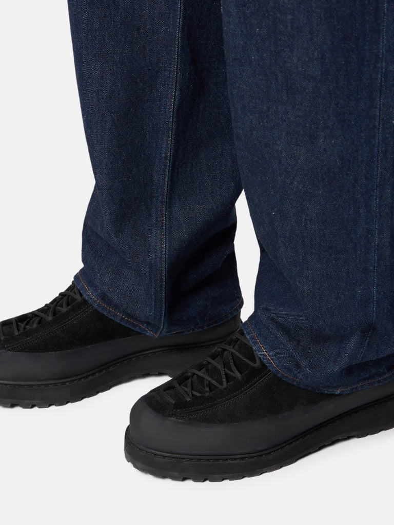 STONE ISLAND-INDIGO DENIM-RINSED-