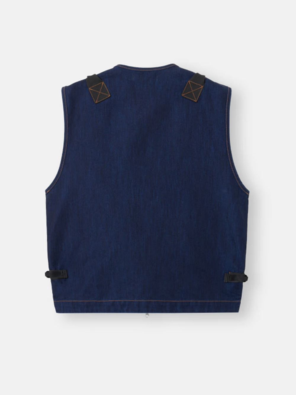 STONE ISLAND-INDIGO POLYPROPYLENE DENIM LIGHT-RINSED-