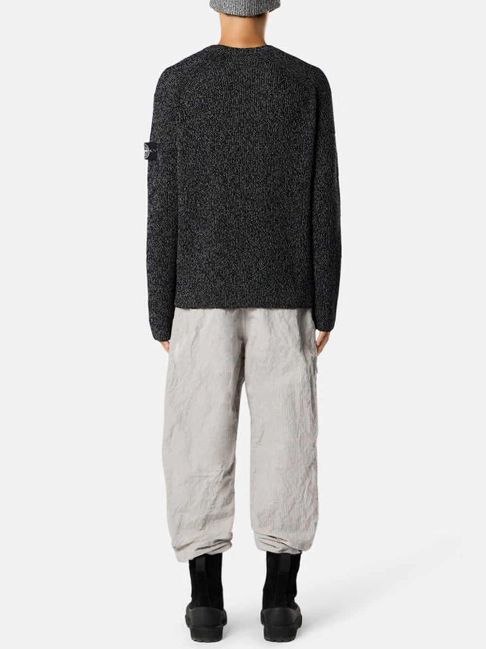 STONE ISLAND-KNIT REFLECTIVE-