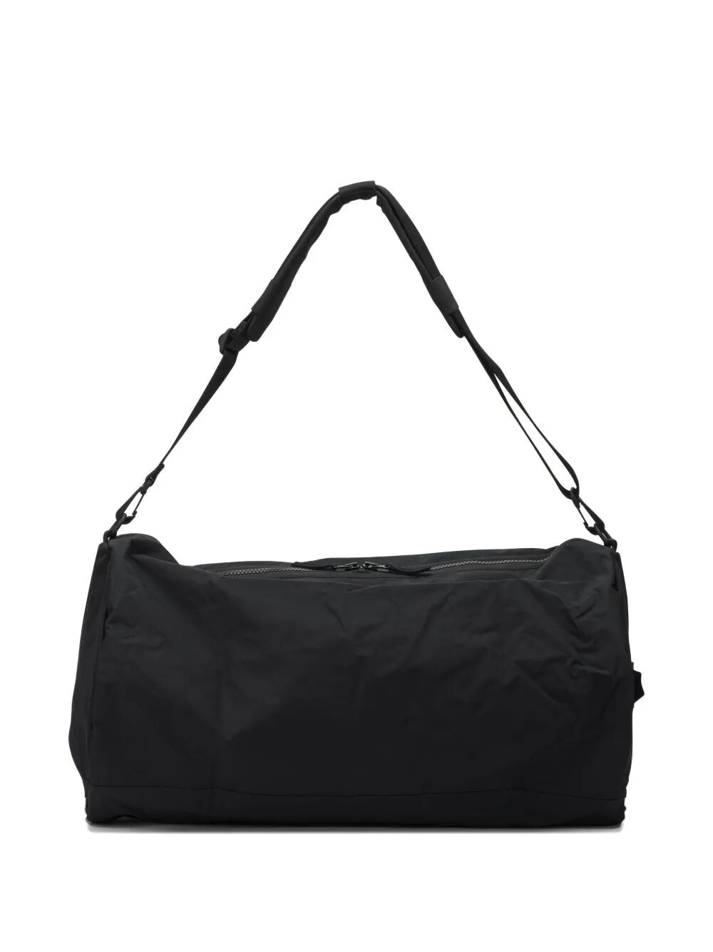 STONE ISLAND-logo-patch messenger bag-