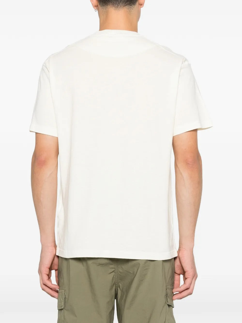 STONE ISLAND-logo-patch T-shirt-