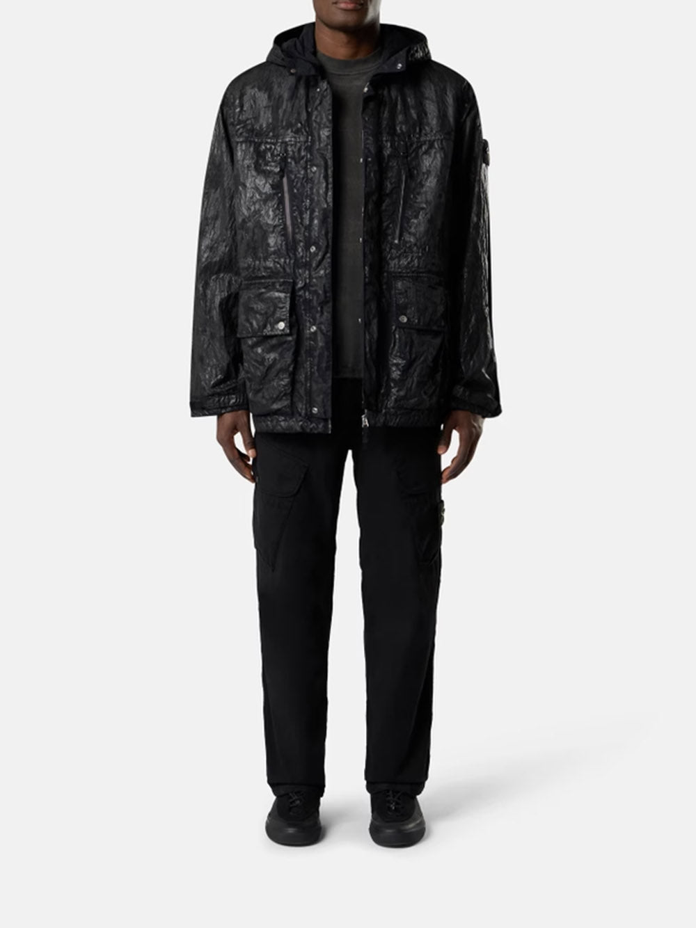 STONE ISLAND-Loose-fit cargo trousers-