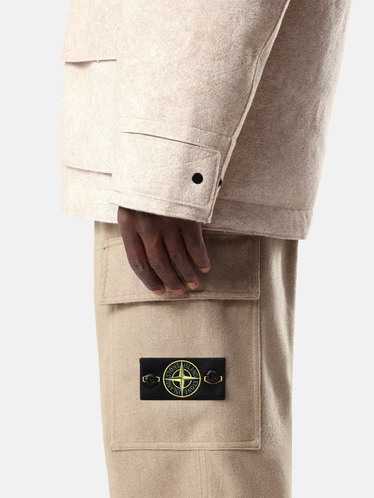 STONE ISLAND-Loose fit jogger trousers-