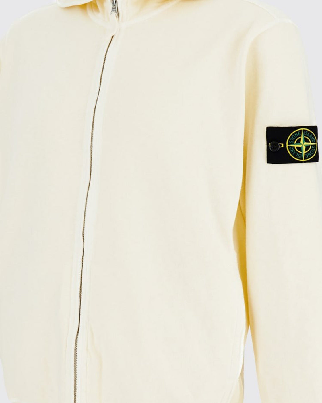 STONE ISLAND-MALFILÉ FLEECE OLD EFFECT-