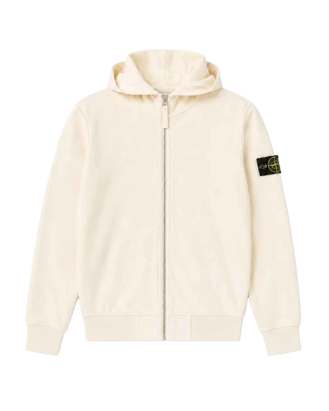 STONE ISLAND-MALFILÉ FLEECE OLD EFFECT-