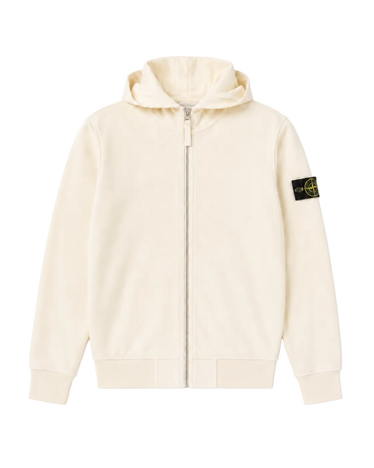 STONE ISLAND-MALFILÉ FLEECE OLD EFFECT-