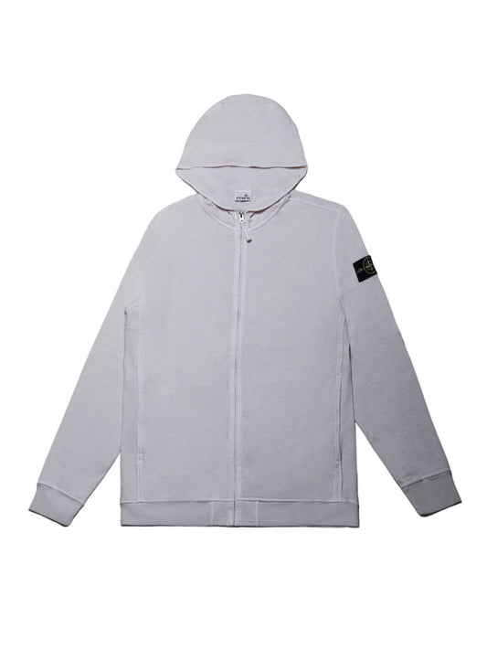 STONE ISLAND-MALFILÉ FLEECE OLD EFFECT-