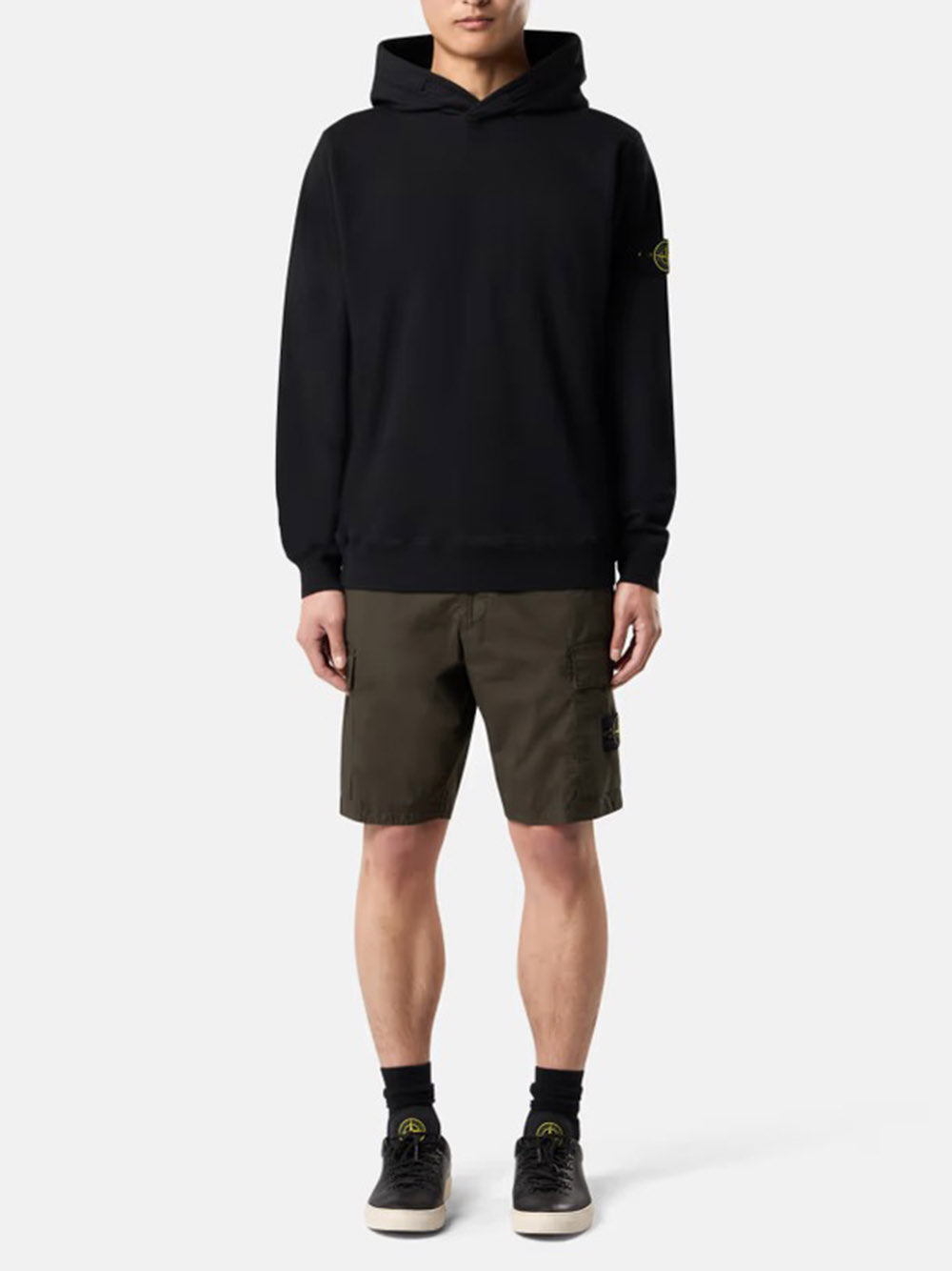 STONE ISLAND-HOODIE SWEATER-