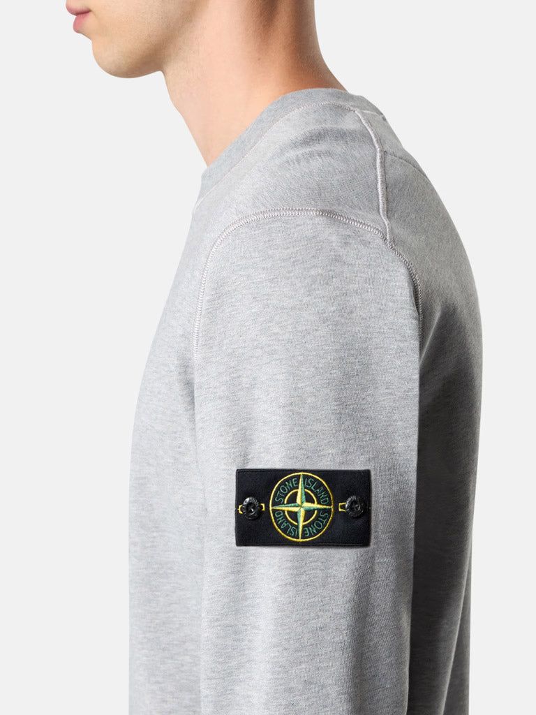 STONE ISLAND-ORGANIC COTTON FLEECE-