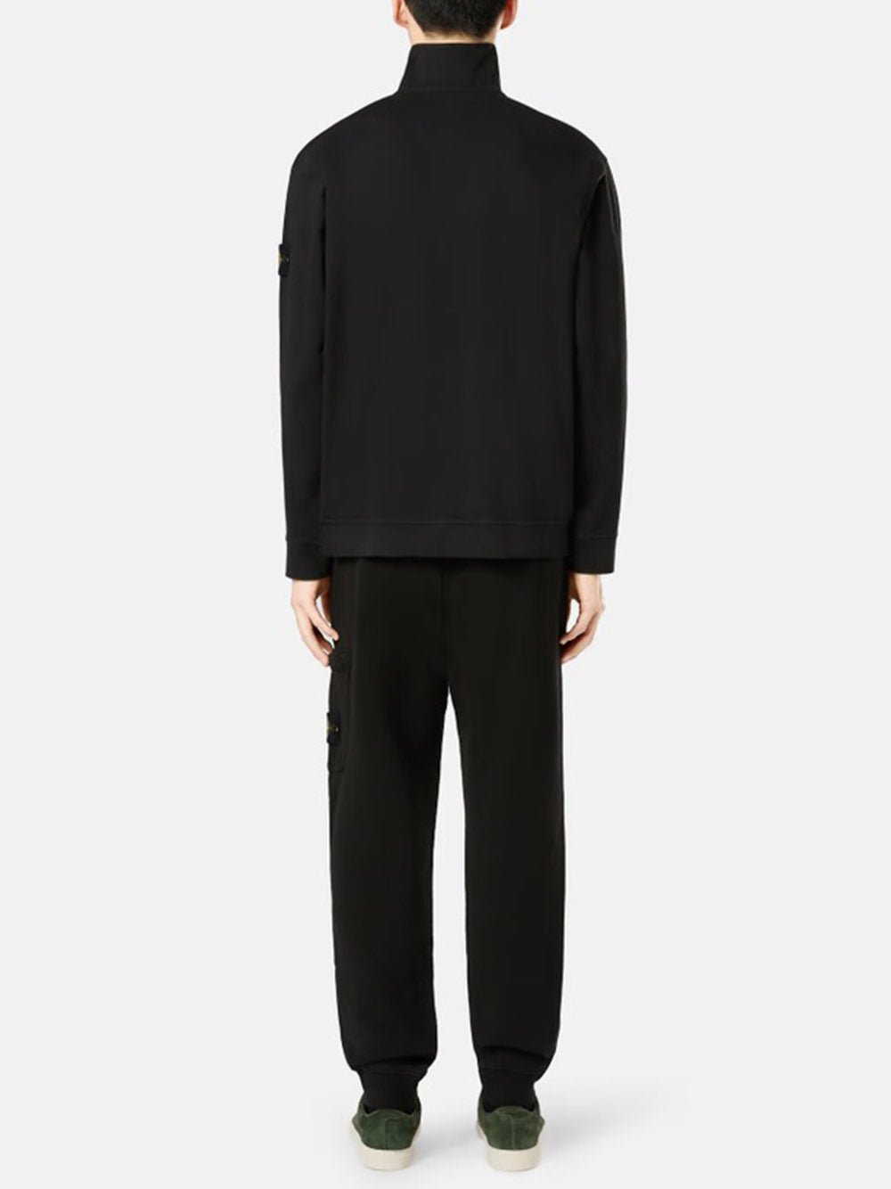 STONE ISLAND-ORGANIC COTTON FLEECE-