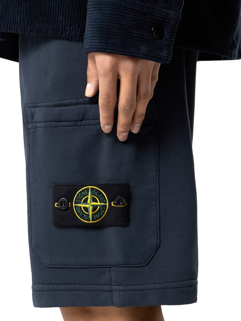 STONE ISLAND-FELPA BERMUDA-