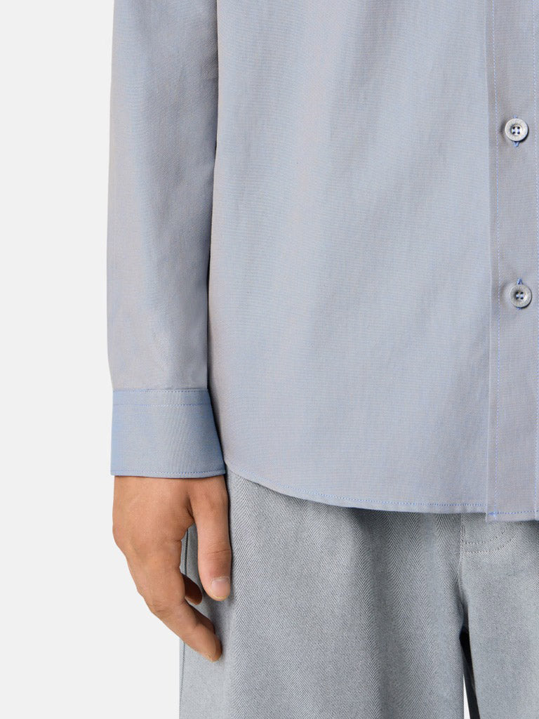 STONE ISLAND-ORGANIC OXFORD COTTON_STONE ISLAND MARINA-