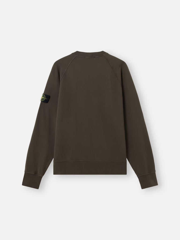 STONE ISLAND-Oversized crewneck sweatshirt-