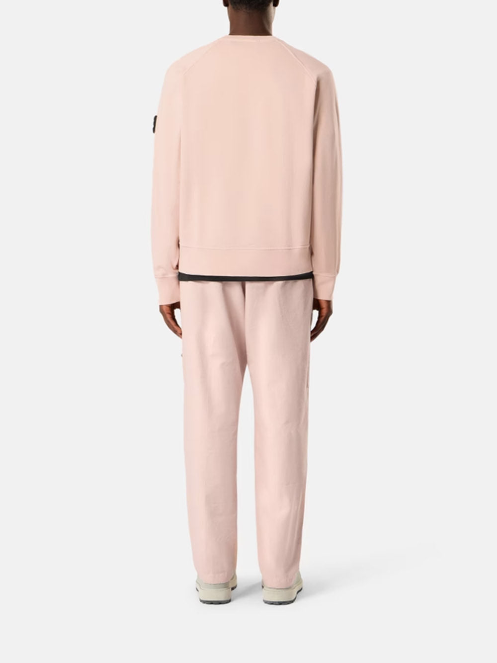 STONE ISLAND-Oversized crewneck sweatshirt-