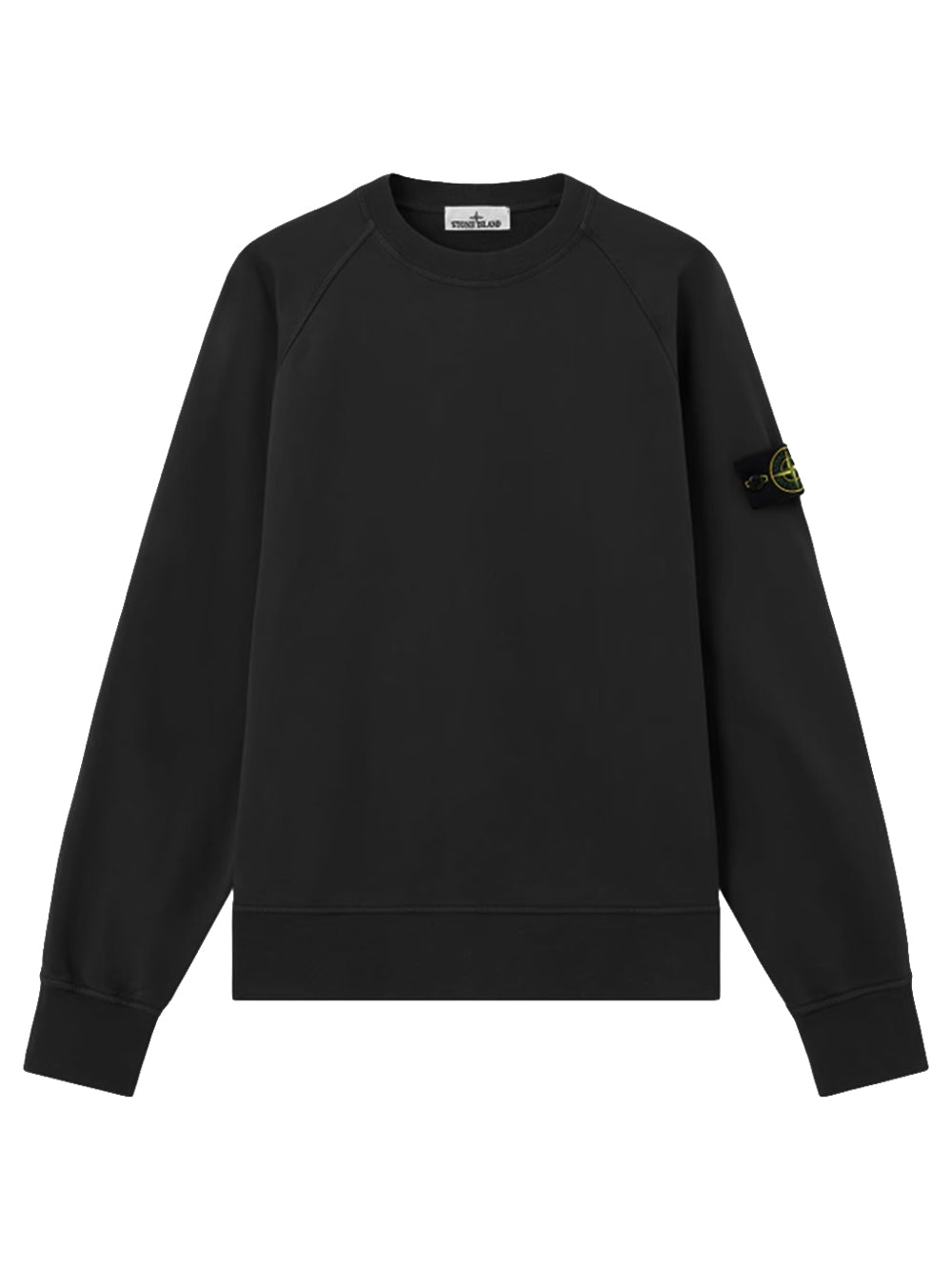 STONE ISLAND-Oversized crewneck sweatshirt with raglan sleeves-