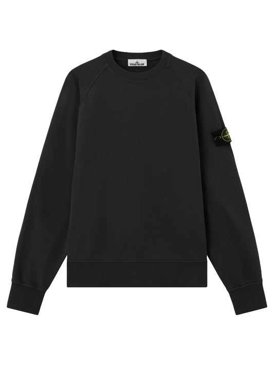 STONE ISLAND-Oversized crewneck sweatshirt with raglan sleeves-