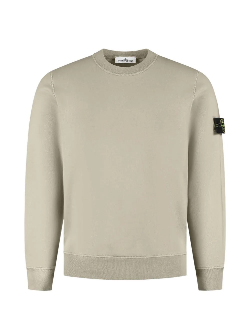 STONE ISLAND-Regular fit crew neck sweater-