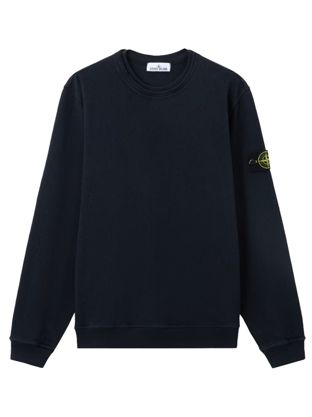STONE ISLAND-Regular fit crew neck sweatshirt-