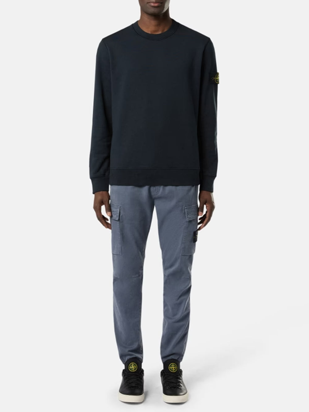STONE ISLAND-Regular-fit crewneck sweatshirt-