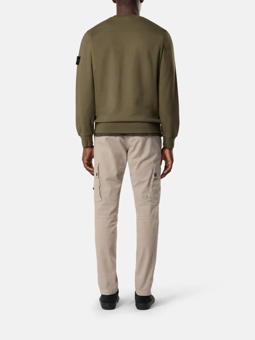STONE ISLAND-Regular-fit crewneck sweatshirt-