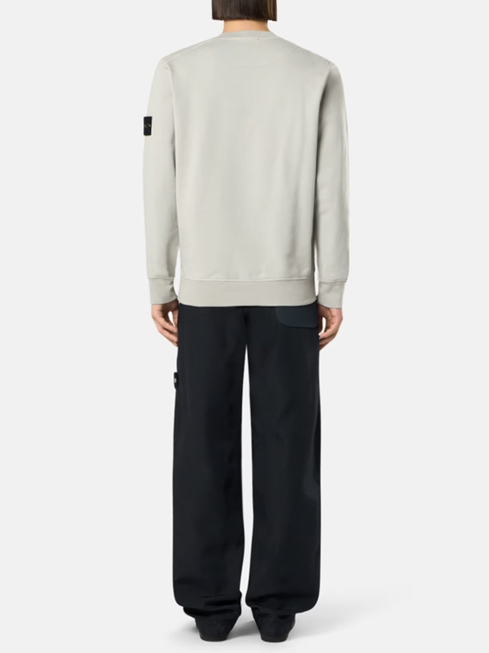 STONE ISLAND-Regular-fit crewneck sweatshirt-