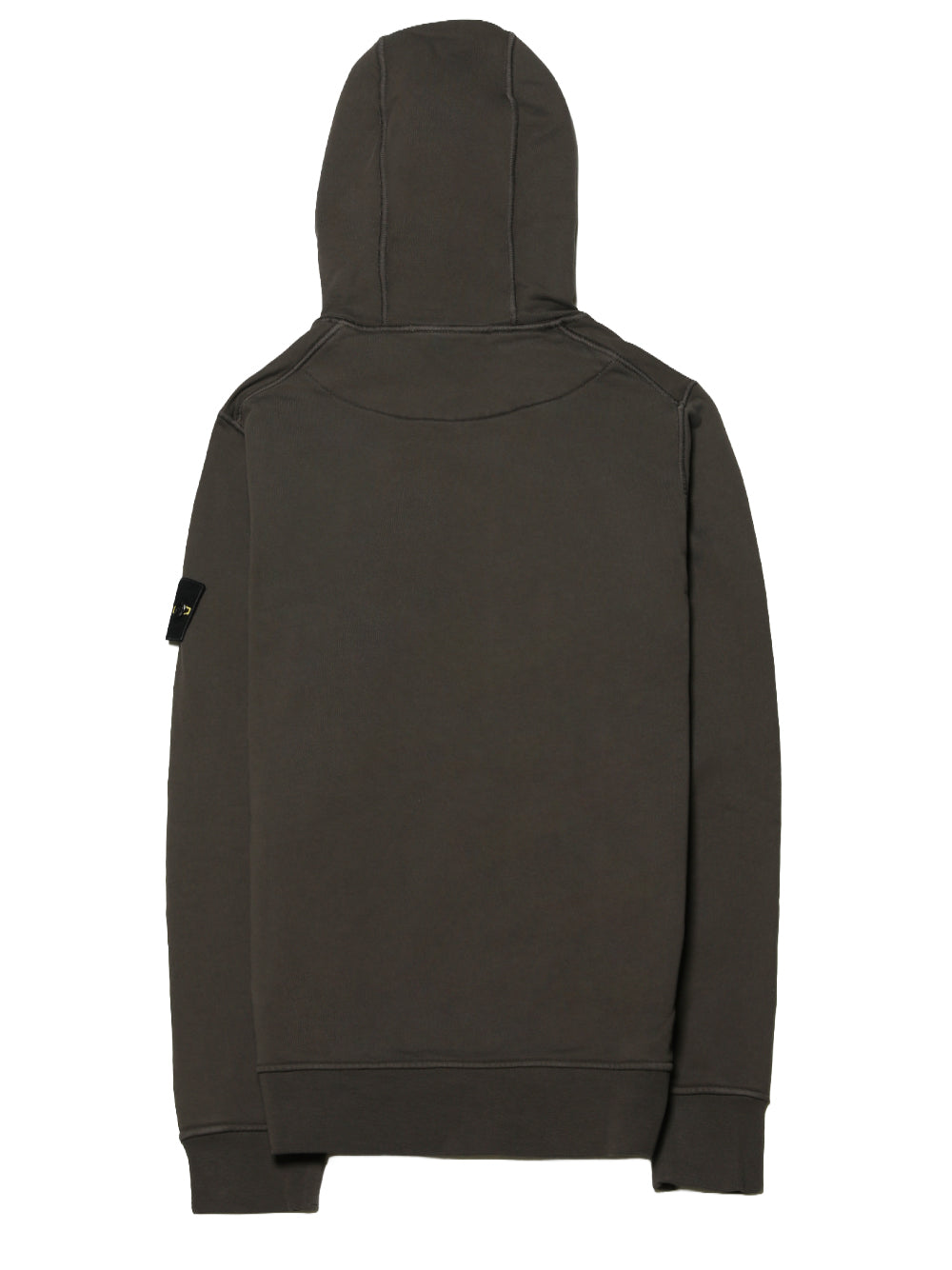 STONE ISLAND-Regular fit hooded sweatshirt-