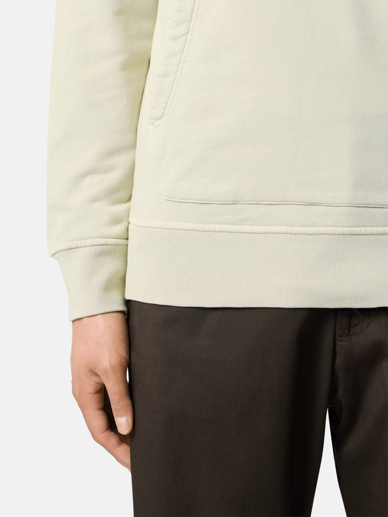 STONE ISLAND-Regular fit hooded sweatshirt-