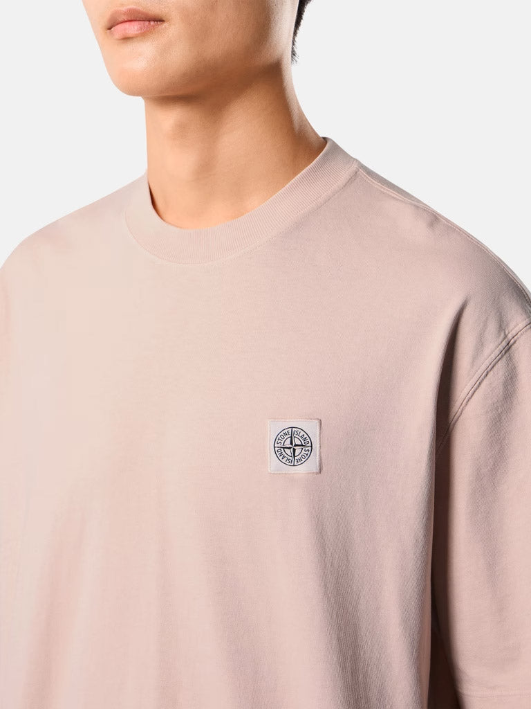STONE ISLAND-Regular fit T-shirt with Compass patch-