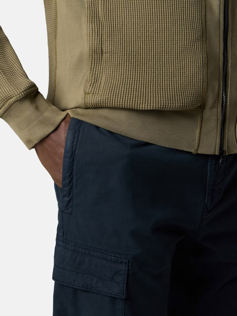 STONE ISLAND-Regular fit tapered cargo trousers-