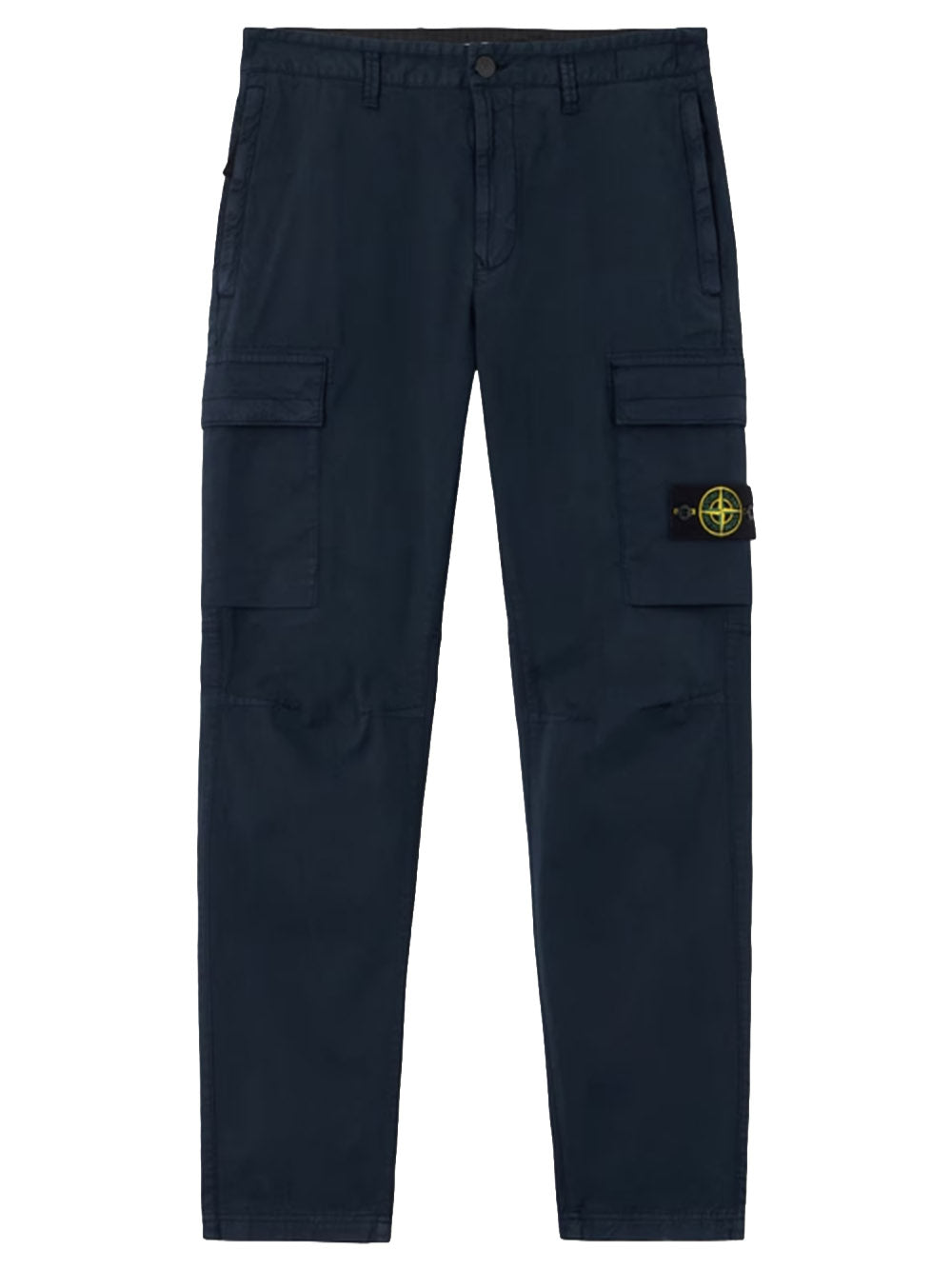 STONE ISLAND-Regular fit tapered cargo trousers-
