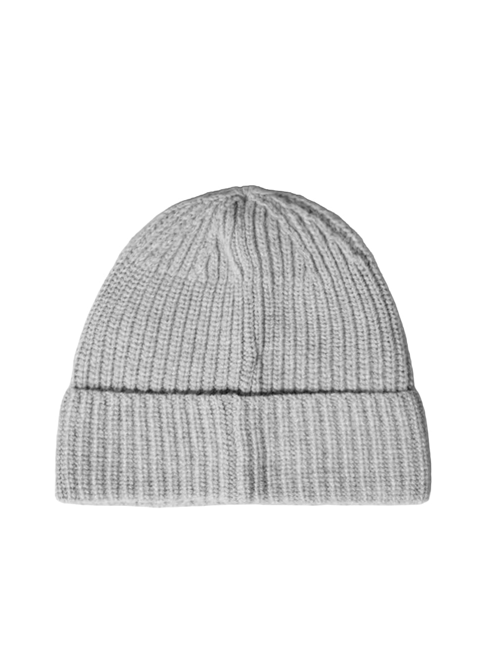 STONE ISLAND-Ribbed knit beanie with Compass logo patch-