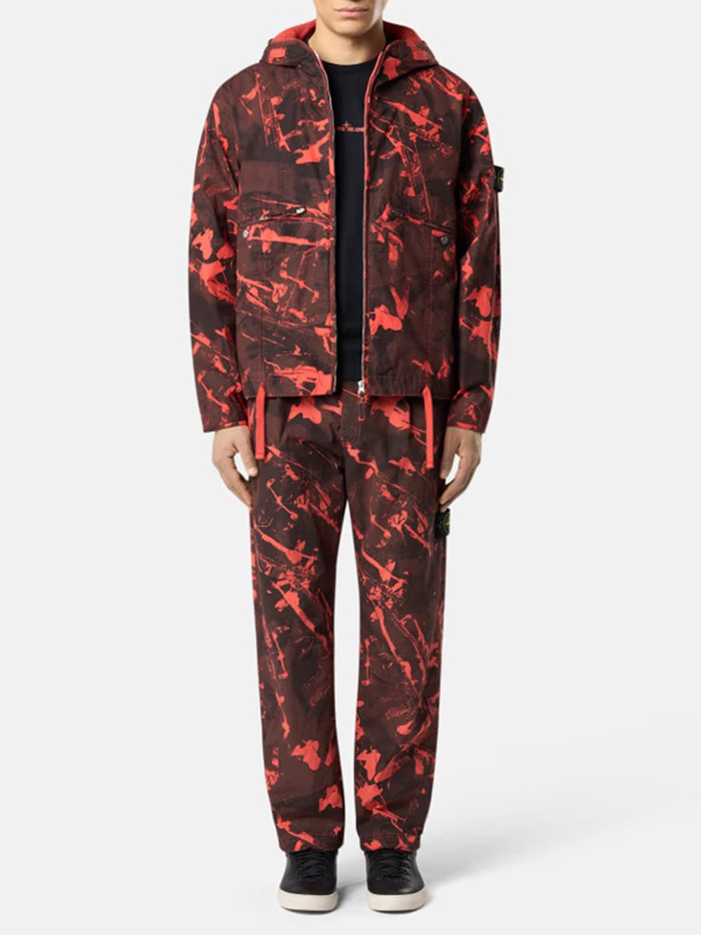 STONE ISLAND-SCAN CAMO ON STRETCH RIPSTOP OVD-3100028S00E1