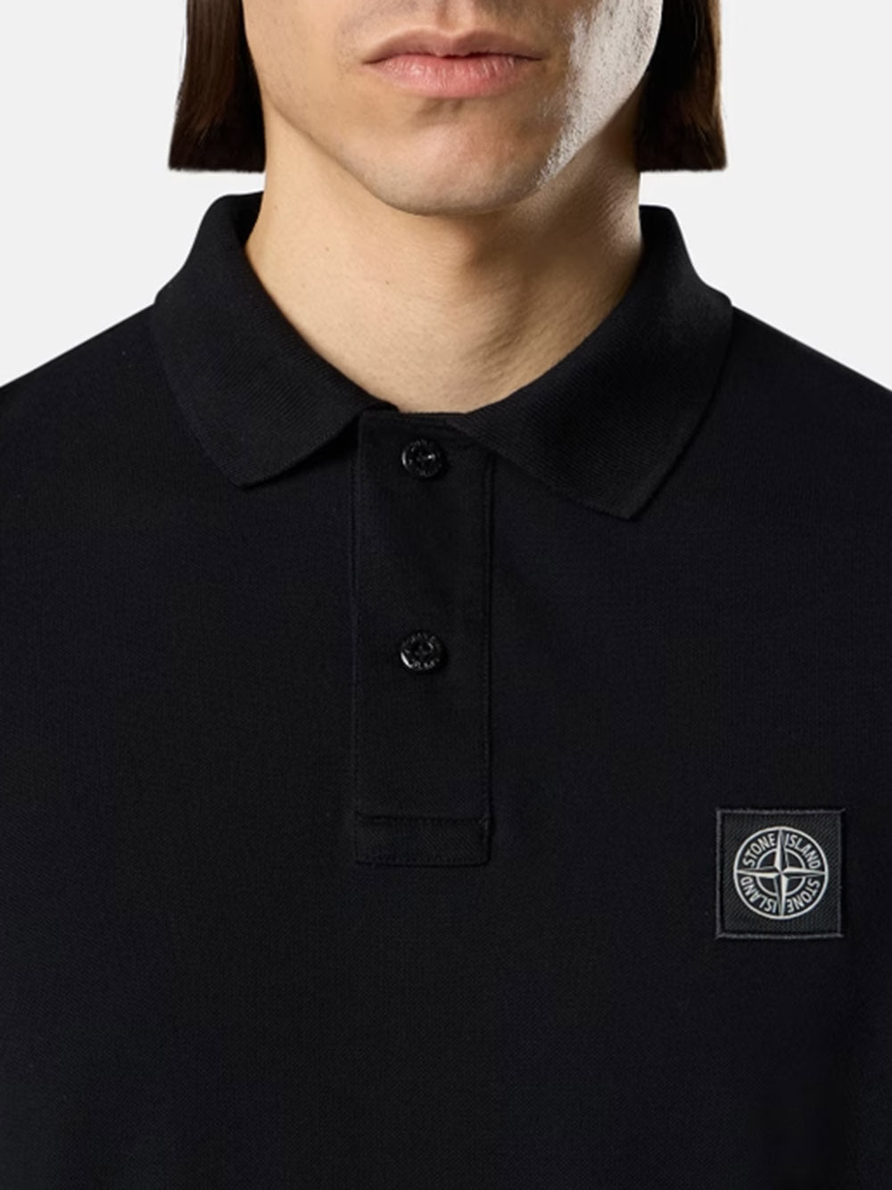 STONE ISLAND-short-sleeved polo shirt-
