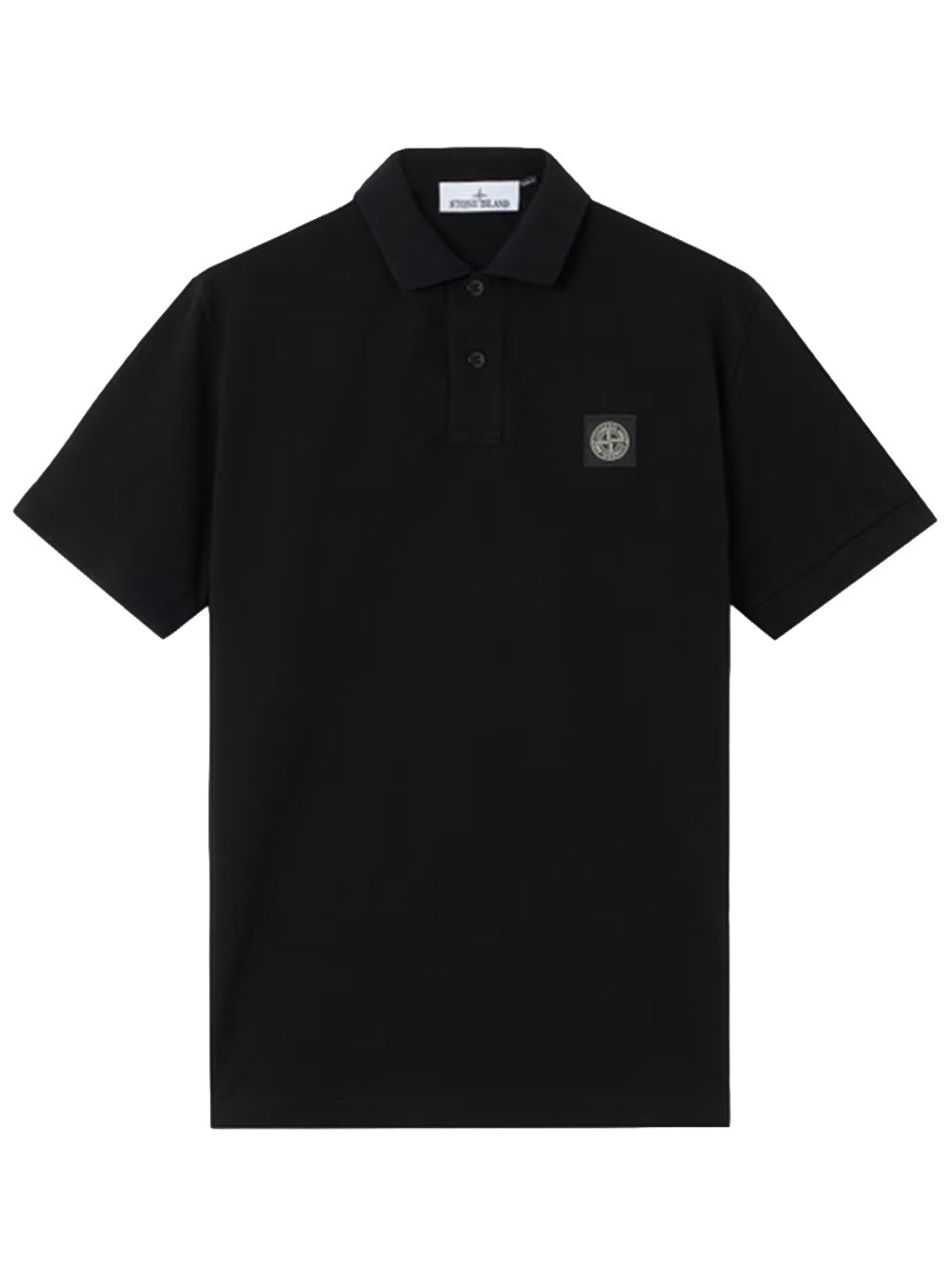 STONE ISLAND-short-sleeved polo shirt-