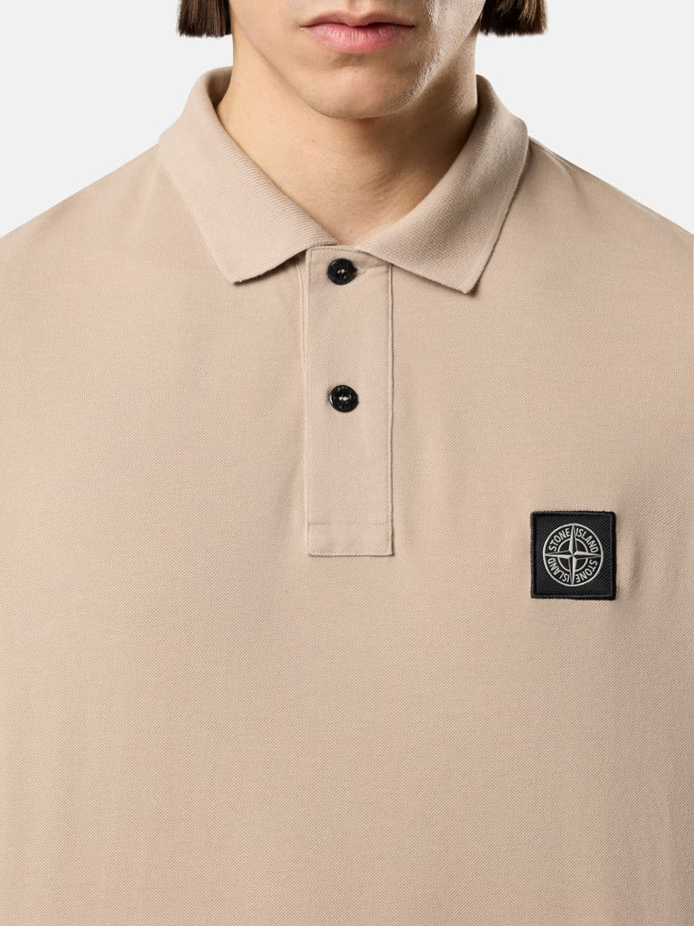 STONE ISLAND-POLO M/CORTA SLIM FIT-