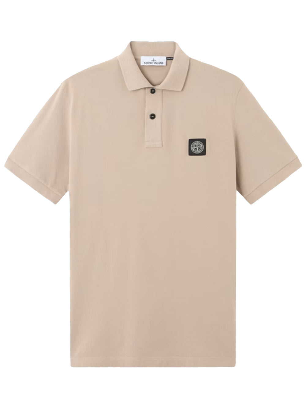 STONE ISLAND-POLO M/CORTA SLIM FIT-