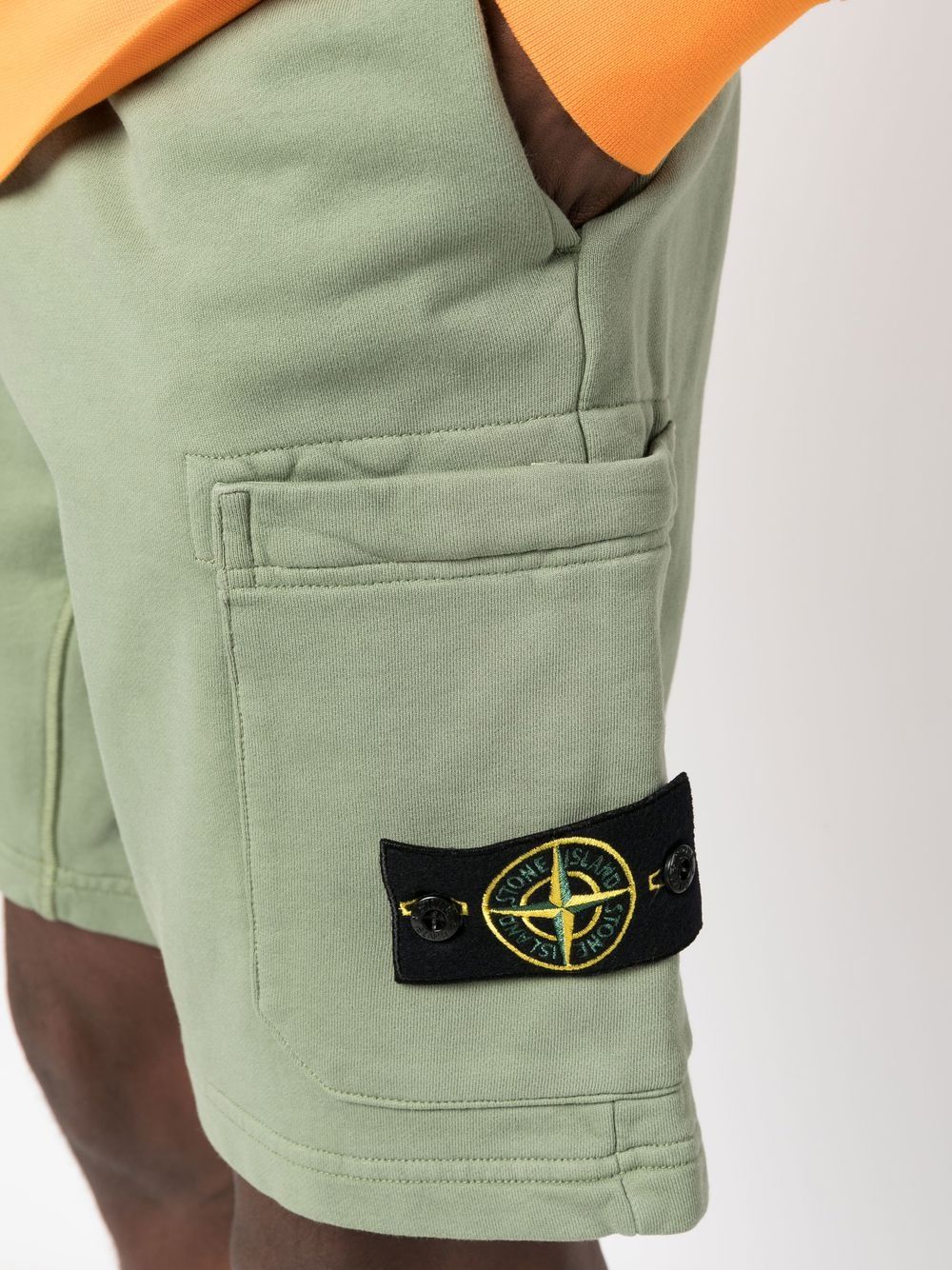 STONE ISLAND-FELPA BERMUDA-