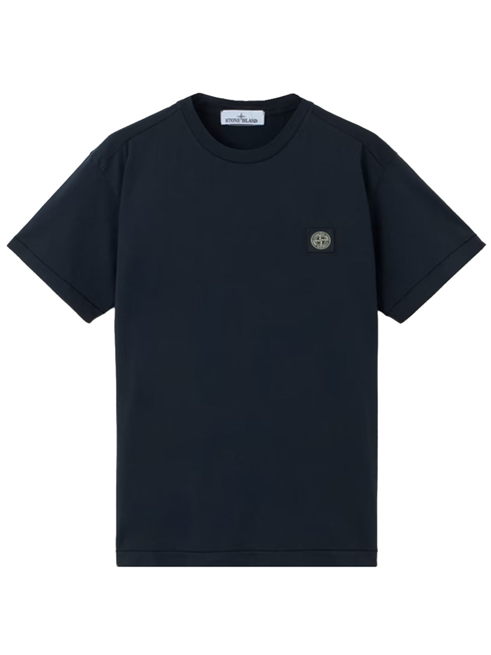 STONE ISLAND-Slim-fit T-shirt with Compass patch-