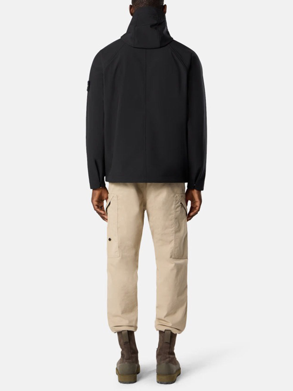 STONE ISLAND-SOFT SHELL-R_e.dye® TECHNOLOGY, RECYCLED POLYESTER-