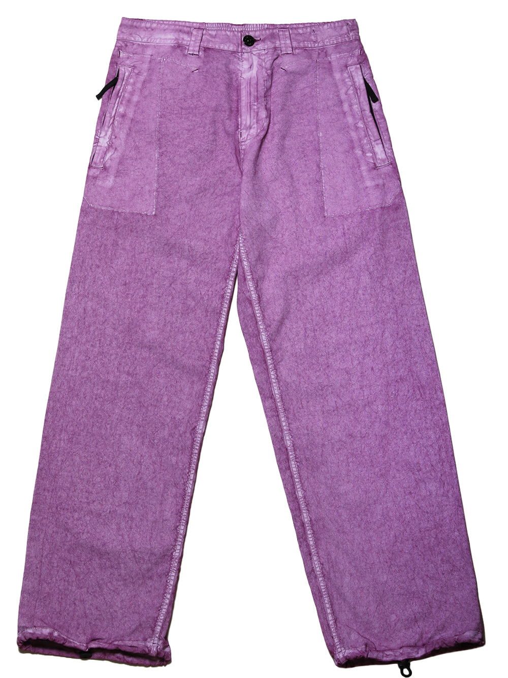 STONE ISLAND-PANTALONE LOOSE WIDE LEG-