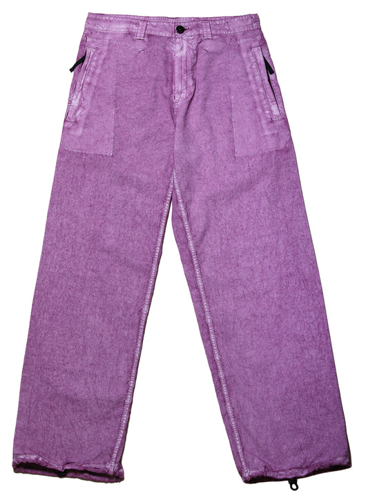 STONE ISLAND-PANTALONE LOOSE WIDE LEG-