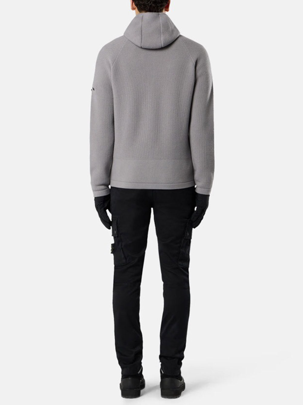 STONE ISLAND-STRETCH ORGANIC BROKEN TWILL COTTON 'OLD' EFFECT-