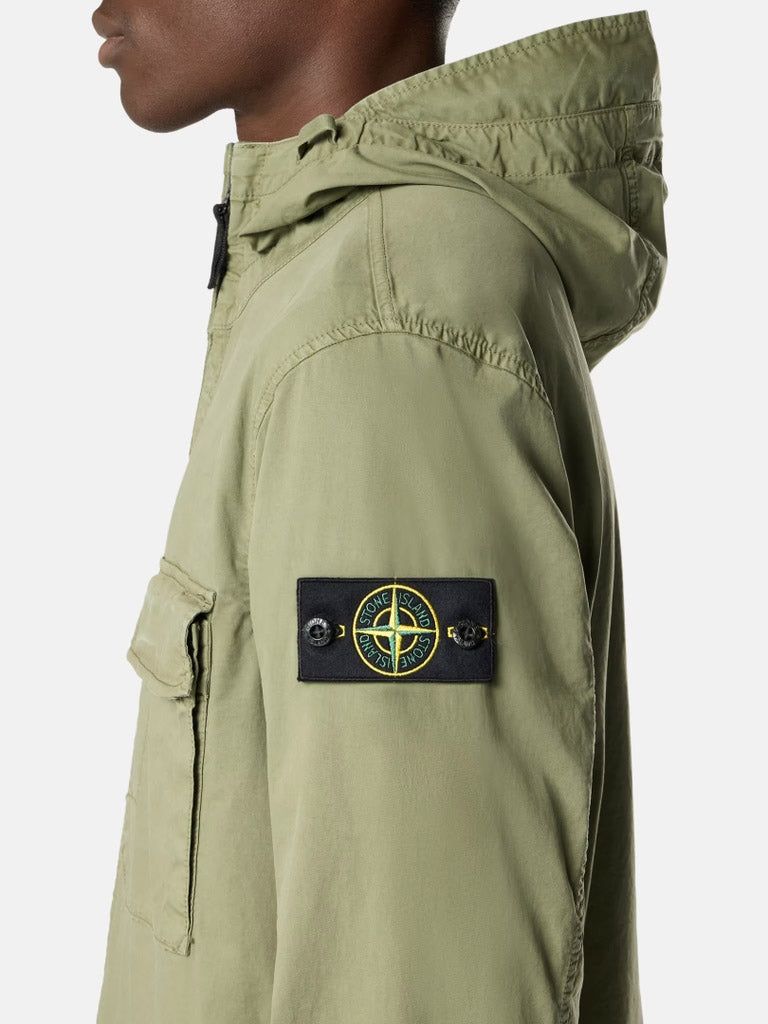 STONE ISLAND-STRETCH ORGANIC COTTON TWILL-4100077S0A10 V005G – Dope