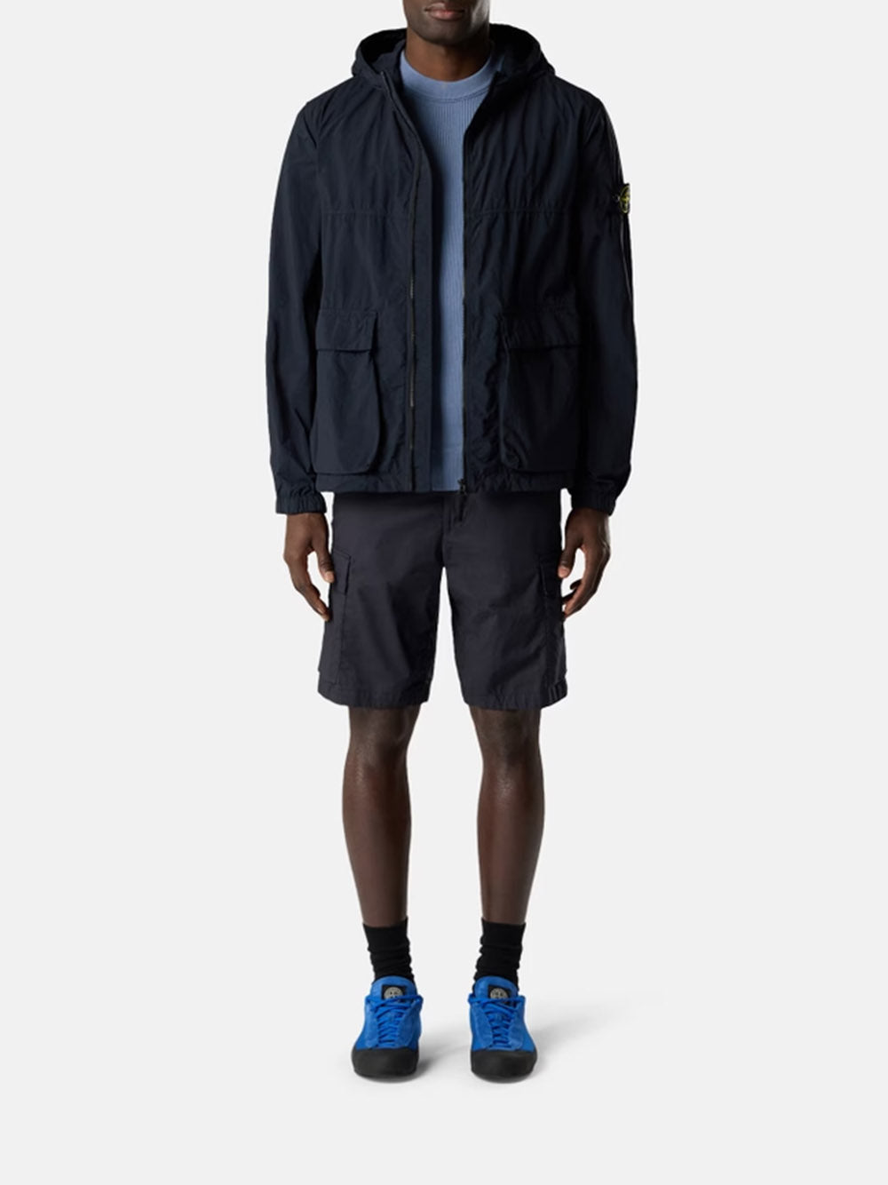 Stone  フーディ STONE ISLAND-TC-FREEZE NYLON-4100112S0345 V0020 – Dope