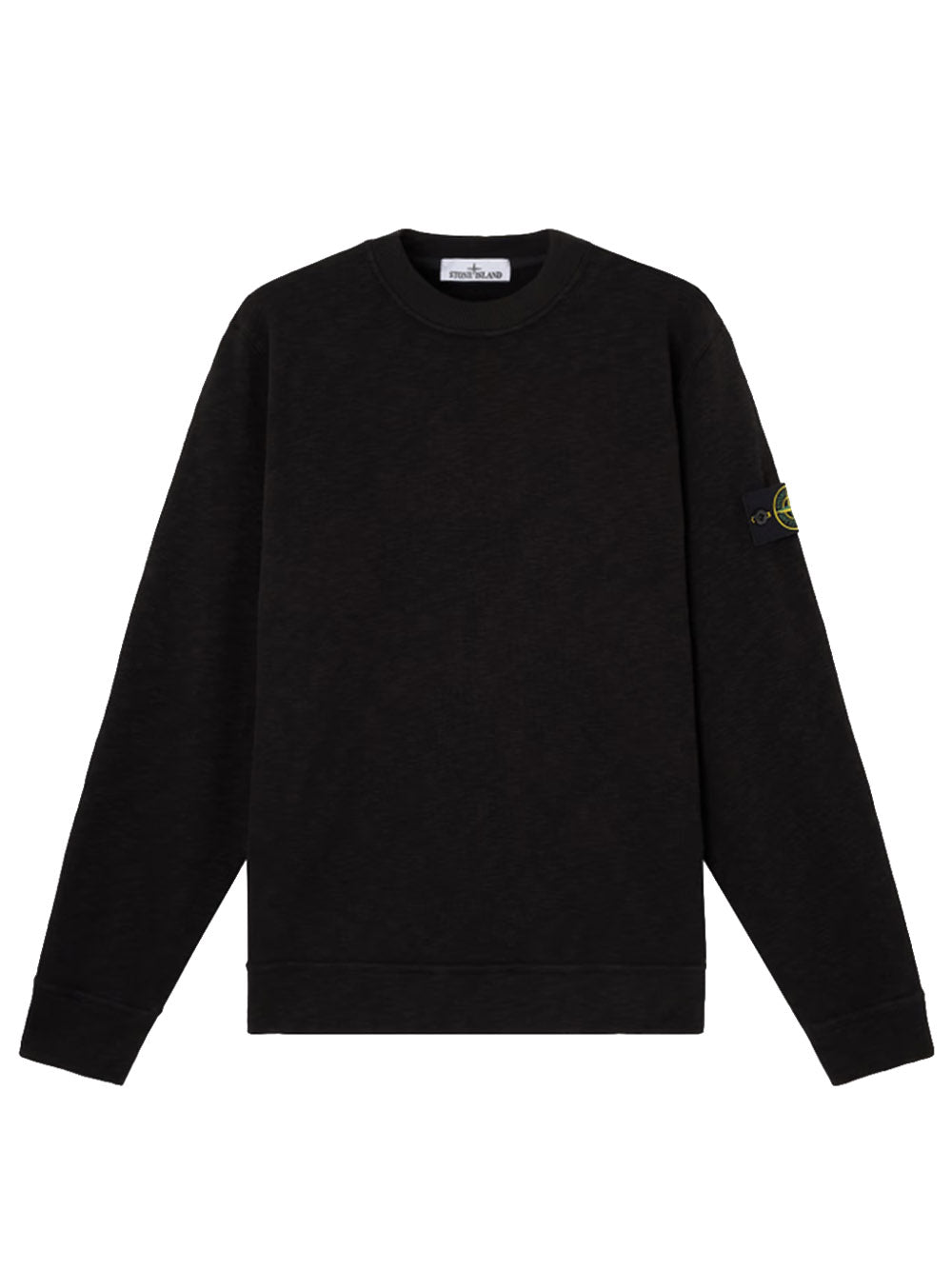 STONE ISLAND-VANISÉ BRUSHED HEAVY COTTON JERSEY-