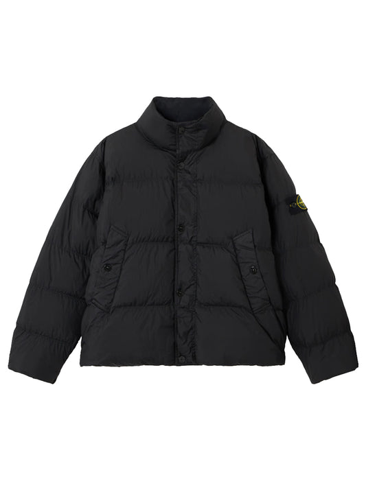 STONE ISLAND-Water-repellent and wind-resistant down jacket-