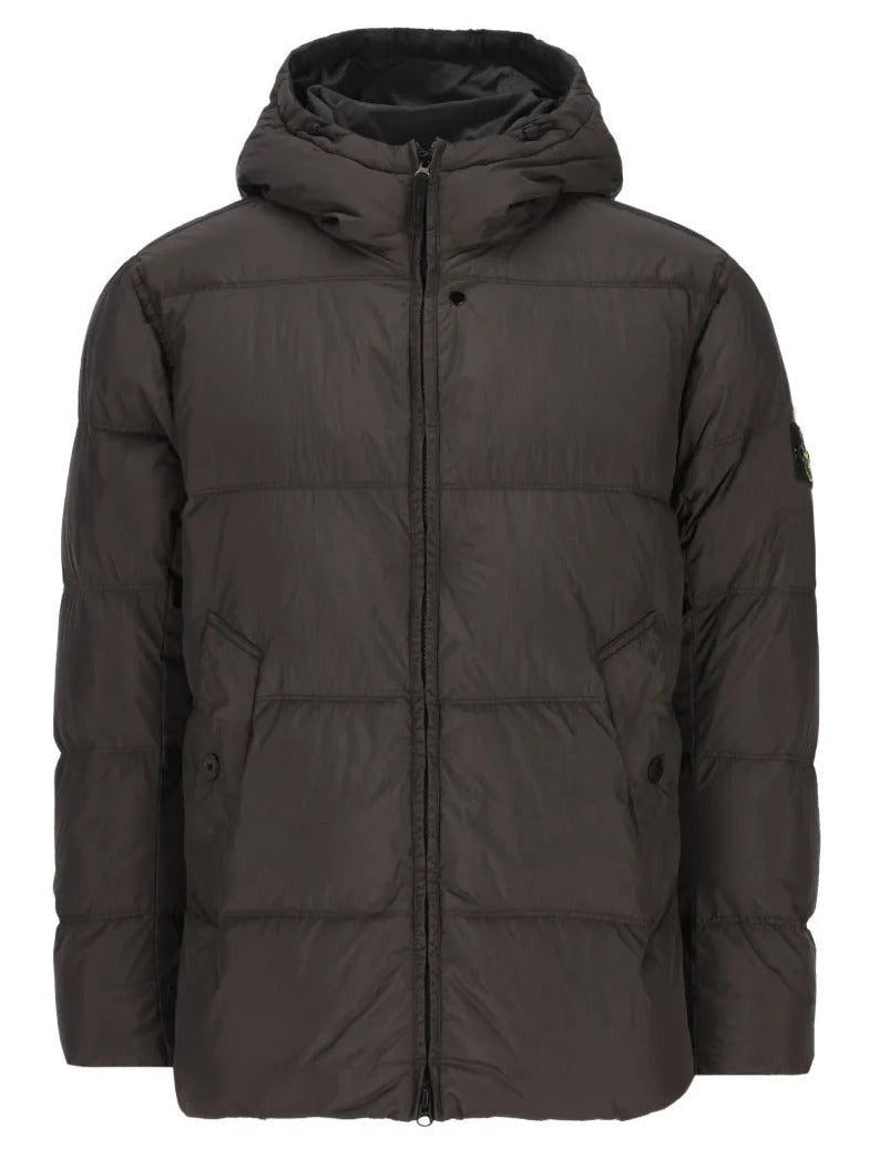 STONE ISLAND-Windproof down jacket with anti-drop-